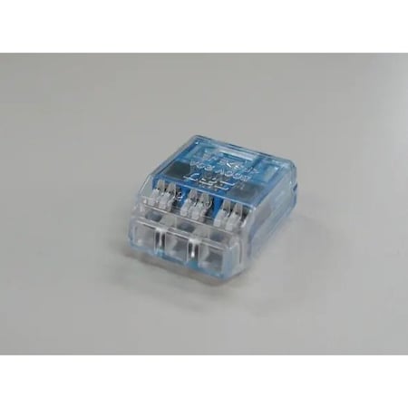Nichifu Push-In Wire Connector, 3-pole QLX 3