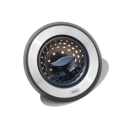 Oxo Kitchen Sink Strainer Good Grips Satin Stainless Steel Satin 13259500