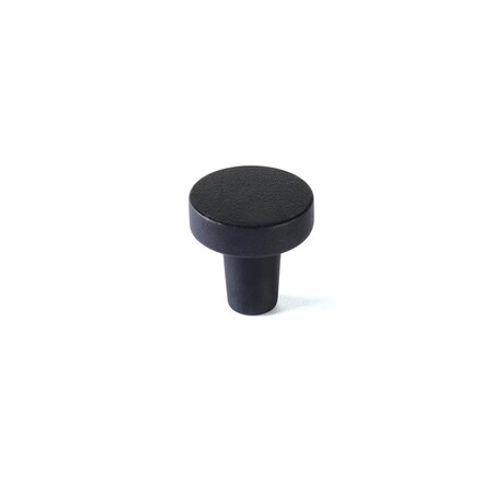 Schaub Turno 1-1/4in Round Cabinet Knob Black Bronze Finish 211018-BB