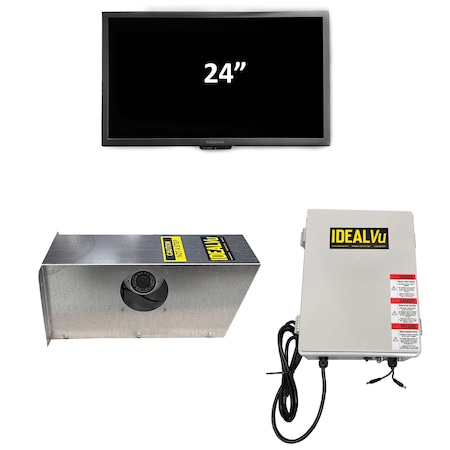 Ideal Warehouse Innovations Single Camera Side Facing, NO DVR, 24" 80-3115