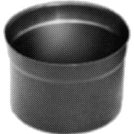 American Metal Products AmeriVent Single Wall Adapter, Stainless Steel 6SWA