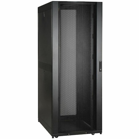 Eaton Tripp Lite Series 42U SmartRack Wide Standard-Depth Rack Enclosure Cabinet with Two SR42UBWDVRT
