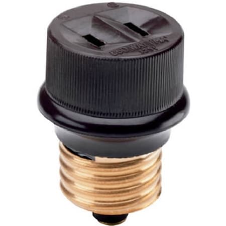 Legrand Lamp Holder Adapter, 660 W, Brown 808CC10