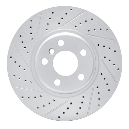 Dynamic Friction Co DFC Geoperformance Rotor - Drilled and Slotted 830-31171L