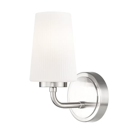 Z-Lite Montford 1-Light Wall Sconce, 4.5 in W, Brushed Nickel 7005-1S-BN