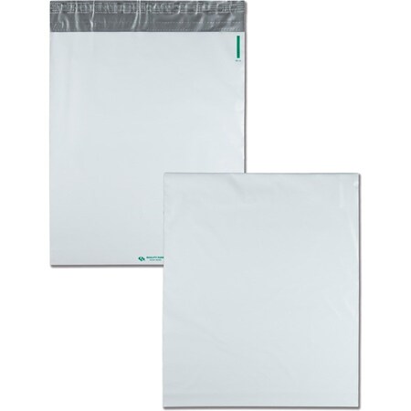 Quality Park Expandable Envelope, White, Poly, PK100 QUA46393