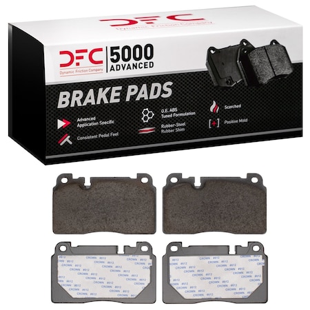 Dfc 5000 Advanced, Disc Brake Pad Set,  1551-1663-00