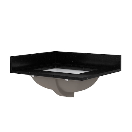 Craft And Main Quartz Vanity Top, 25x22 in QZ25224BGR