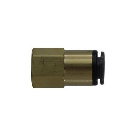 Midland Industries CONNECTOR 1/4IN PUSH-IN 1/4IN FIP 1/4-18 660404C