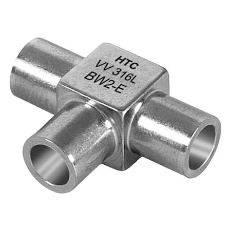 Ham-Let Tee, SS, Butt Weld 3/8", 3/8", 3/8" VMT3/8WE
