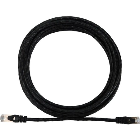 Eaton Tripp Lite Series Cat6a 10G Snagless Shielded Slim STP Ethernet Cable RJ45 M/M, PoE, Black, 10 N262-S10-BK