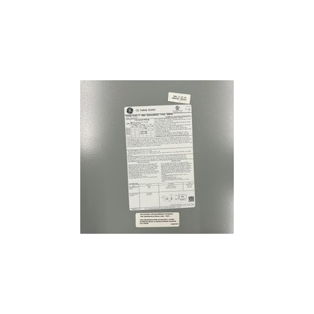 Ge Heavy Duty Fusible Safety Switch (600A, 3P, 600V, NEMA 1) TH3366