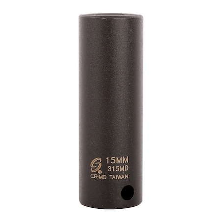 Sunex 3/8 in Drive 15Mm Deep Impact Socket 315MD