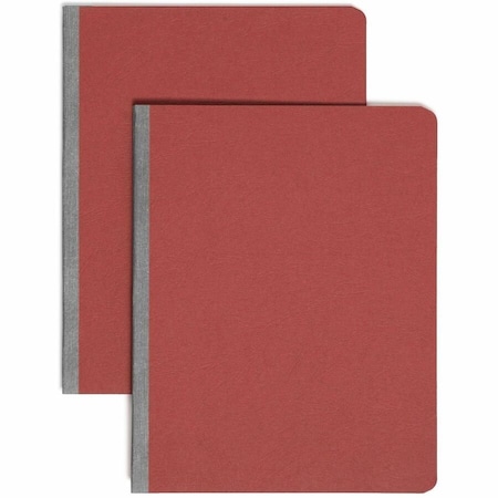 Smead SIDE OPENING PRESS GUARD REPORT COVER, PRONG FASTENER, LETTER, RED 81752