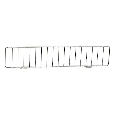 Specialty Store Services Side Fence, Silver, 16" L, 3" H, Steel G14029
