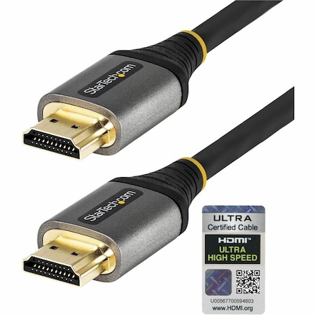 Startech.Com 4M/12FT ULTRA HD HDMI 2.1 CABLE 8K 60HZ 4K 120HZ; HDR10+/DOLBY VISION; EARC DTS: HDMM21V4M