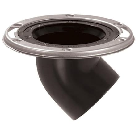 Cool Kitchen 3 in. Closet Flange Abs CO708232