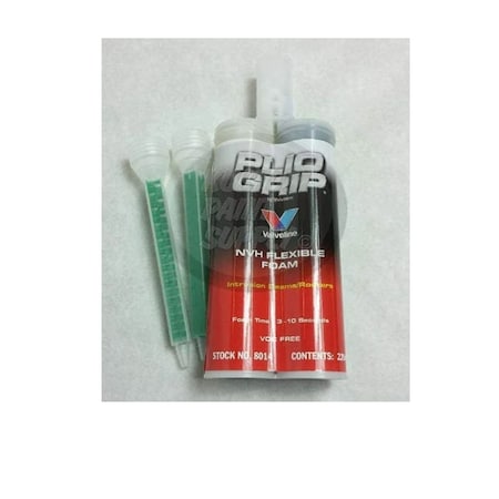 Plio-Grip NVH Flexible Foam, 220 mL, Cartridge, Black Part B 8014