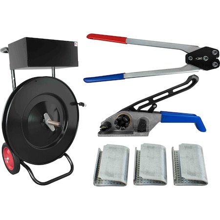 Encore Packaging Polyester Strapping Kit for 34, HD PT34KO3