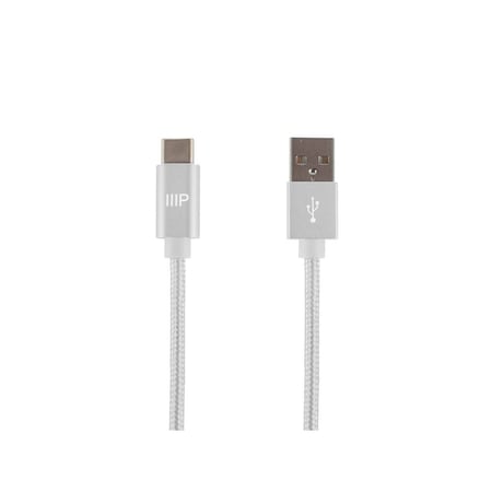 Monoprice Palette Series USB 2.0 Type-C to Type-A Charge & Sync Nylon-Braid Cabl 38905