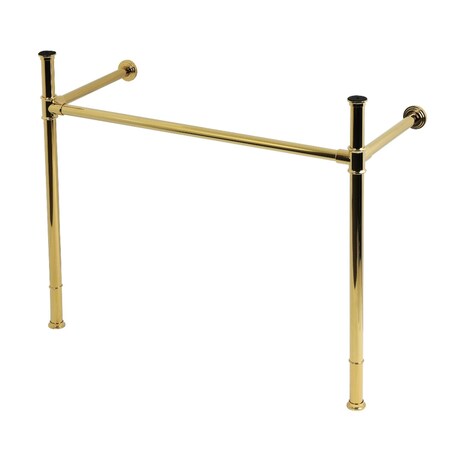 Kingston Brass Stainless Steel Console Sink Legs, Polished Brass VPB36412