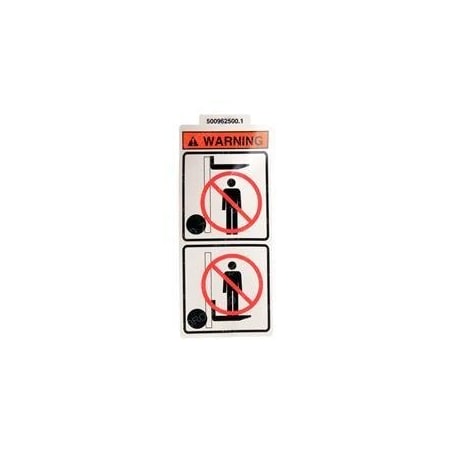 Hyster REPLACEMENT DECAL-FORK WARNING 2308468