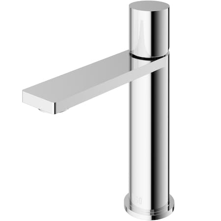 Vigo Halsey Single Handle Single-Hole Bathroom Faucet in Chrome VG01045CH