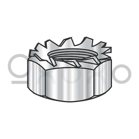 Oxoxo 6-32X1/4 K Lock Nut Small Pattern 18 8 Stainless Steel, 2000PK 395685