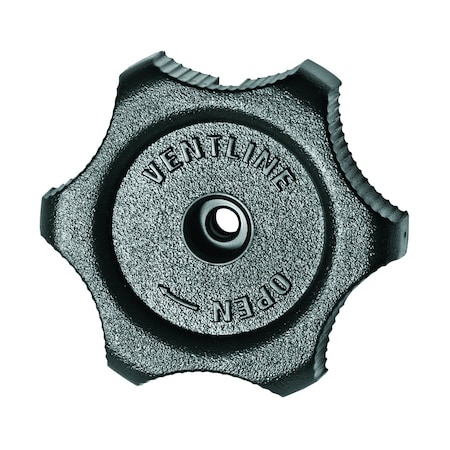 Ventline/Dex VENTILATION RV Replacement Roof Vent Crank Handle Black Plastic With Screw Camper BVD0421-00