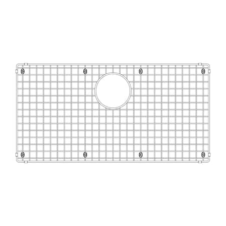 Blanco Stainless Steel Sink Grid for Quatrus 32in Single Bowl Sinks 235968