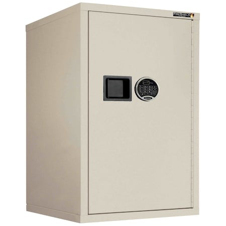 Fireking Fire Rated - storage cabinet with elock - 34"H Parchment Texture HSC-3422-DPTEL