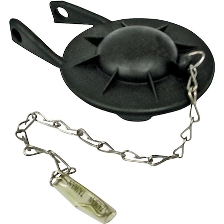 Prosource Exclusively Orgill Toilet Tank Flapper, Specifications 3 in, Black PMB-185-3L