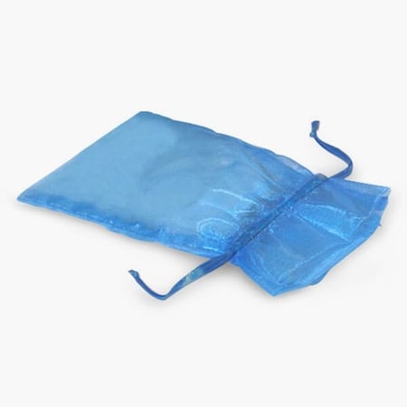 Nashville Wraps Royal Blue Organza Favor Bags, 3x4, 10PK B01022