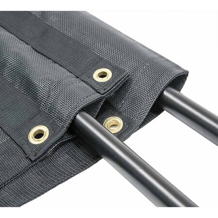Mytee Products 6ft-6in x 18ft Dump Truck Vinyl Coated Mesh Tarps Cover with 5 Inch 18oz Double Pocket PVCM66-18-DP