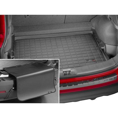 Weathertech Black, Cargo Liner With Bumper Protector 401728SK
