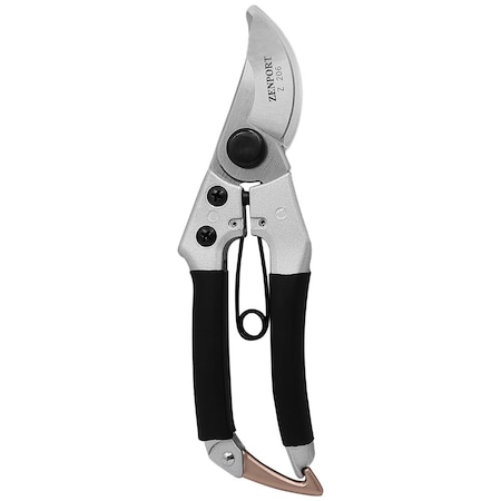 Zenport Deluxe Chrome-Plated Pruner, 7-Inch Z206