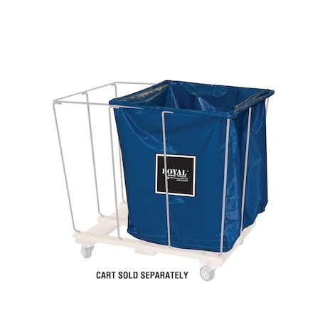 Royal Basket Trucks Drop-In Divider, 10 bu, Blue G10-BBX-R4N