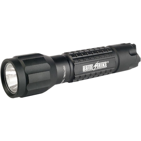 Brite-Strike Handheld Flashlight, Led Black Tactical Handheld Flashlight, 280 lm BTL-150-HLS