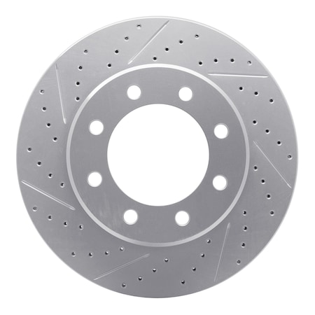 Dynamic Friction Co DFC Geoperformance Rotor - Drilled and Slotted 830-40110L