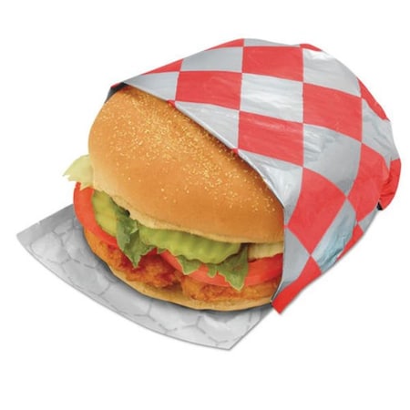 Bagcraft 12 x 12 in. Honeycomb Insulated Foil Wrap BGC300806