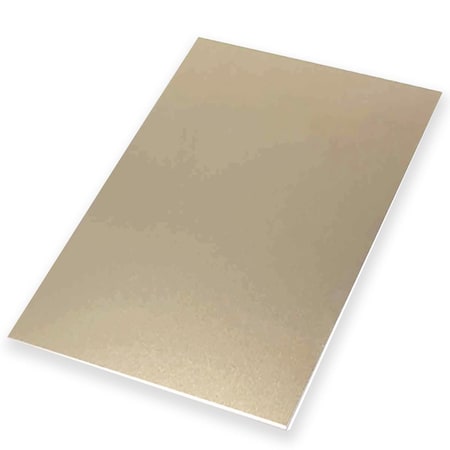 Online Metal Supply 0.090 in x 24 in x 48 in, 2024-T3 Aluminum Sheet 2024T3BRBT0.09W24L48.1