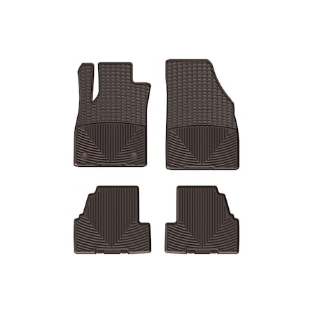 Weathertech Cocoa, Front and Rear All Weather Floor Mats W368CO-W373CO
