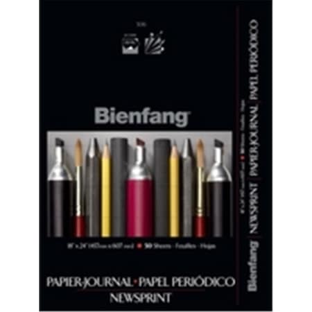 Speedball Bienfang Newsprint Pads- 24 X 36 In.- 50 Sheets R330180