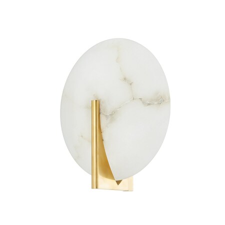 Corbett Lighting Asteria 1 Light Wall Sconce 9.75 In. Vintage Brass 418-11-VB