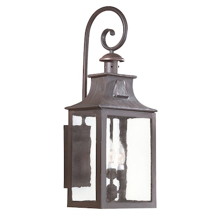 Troy Lighting Newton 3 Light Wall Sconce 26.8 In. Soft Off Black B9005-SFB