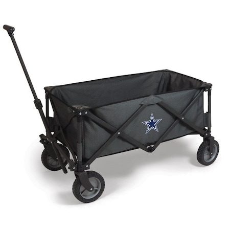 Picnic Time Family Of Brands NFL Dallas Cowboys - Adventure Wagon Portable Utility Wagon 739-00-679-094-2