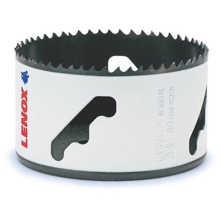 Lenox Speed Slot 3 1/2 in. Bi-Metal 1.5 in. L Hole Saw 3005656L