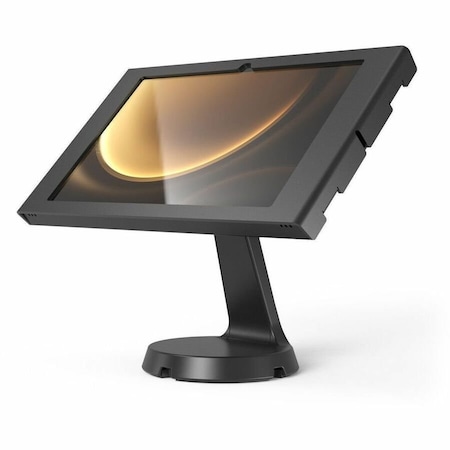 Compulocks GALAXY TAB S9+/S9FE+ 12.4IN APEX ENCLOSURE MAST COUNTER STAND - BLACK 333B124GAPXB