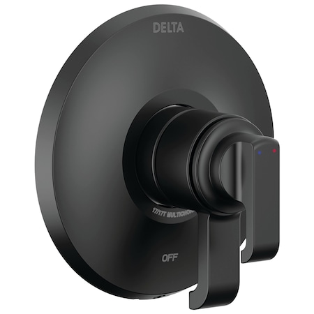Delta Tetra 17 Series Valve Only Trim In Matte Black T17089-BL