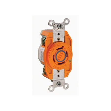 Leviton Industrial Grade Receptacle 20 Amp, 250 Volt 3-Phase 2420-IG